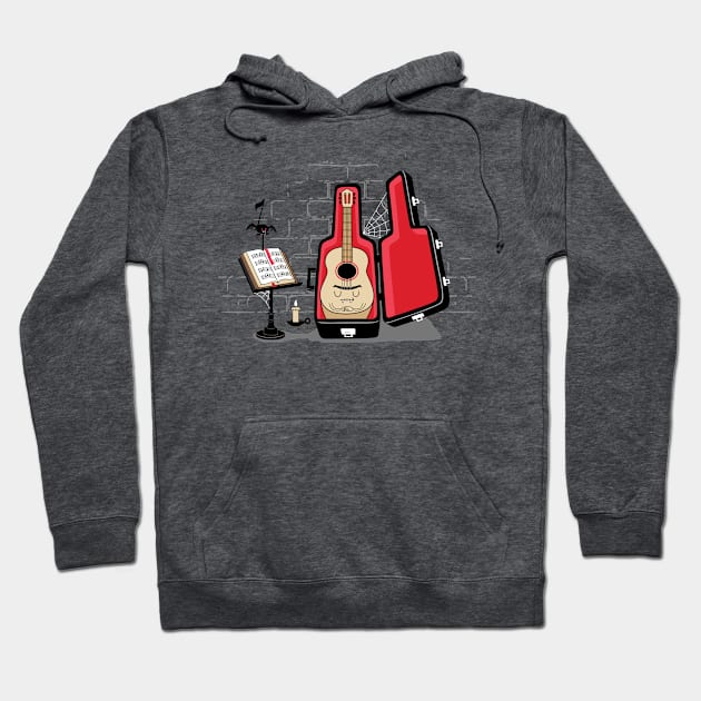 Vampire Guitar Hoodie by Made With Awesome